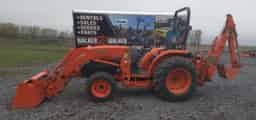 USED 2007 KUBOTA L3940DT W/LOADER & BACKHOE – STATE COLLEGE