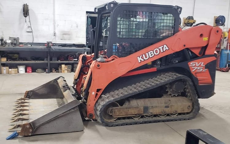 USED 2017 KUBOTA SVL75-2HWC SKIDSTEER – STATE COLLEGE