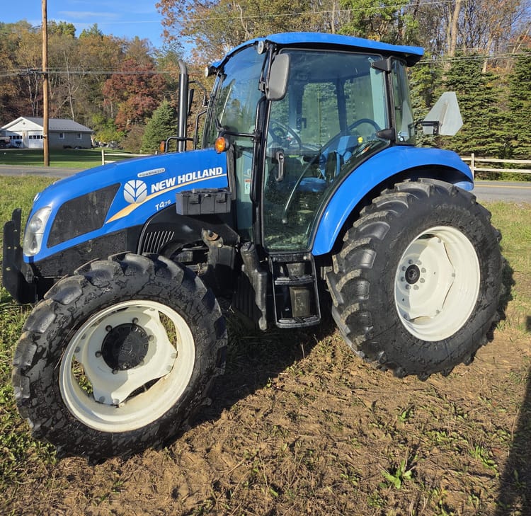 2018 NEW HOLLAND POWERSTAR T4.75 W/FRONT LOADER – STATE COLLEGE