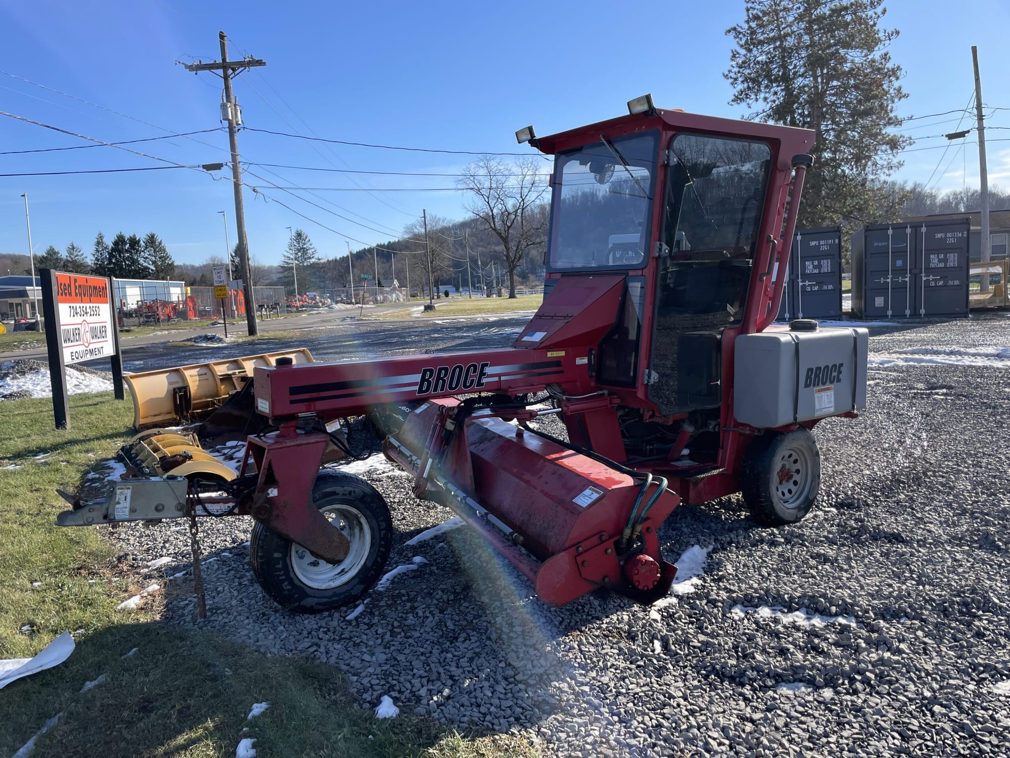 Broce BW260 Construction Broom – Indiana