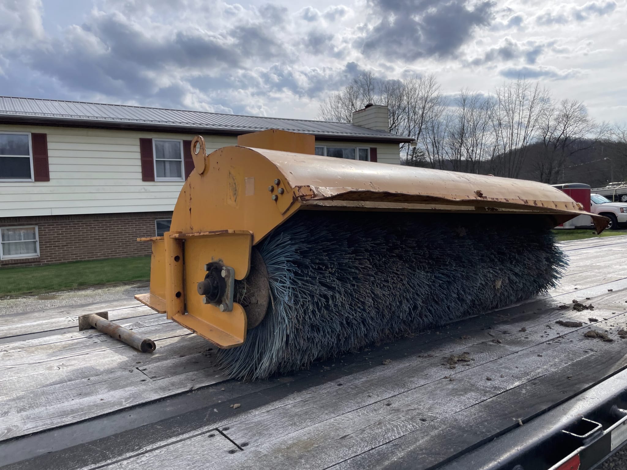 Skid Steer Angle Broom – Indiana
