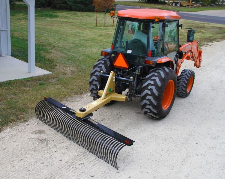 3 Point Landscape Rake Attachment